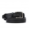 Curea barbati 18b negru+biz negru