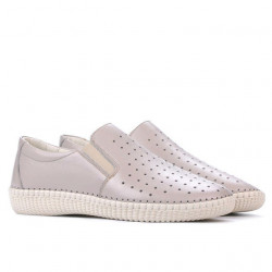 Női / tizenéves mokaszin 689 bézs