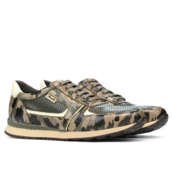 Pantofi sport barbati 833 cafe camuflaj