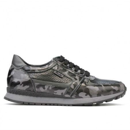 Pantofi sport barbati 833 gri camuflaj