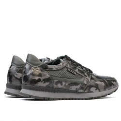 Pantofi sport barbati 833 gri camuflaj