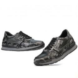 Pantofi sport barbati 833 gri camuflaj