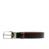 Curea barbati 08b bicolor biz negru+maro
