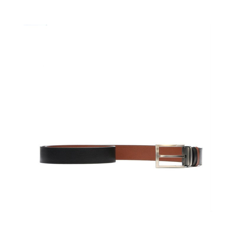 Curea barbati 08b bicolor biz negru+maro