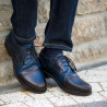 Pantofi eleganti adolescenti 396 a indigo