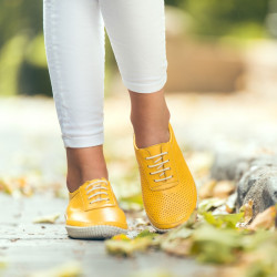 Mocasini dama 688 galben