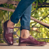 Pantofi casual barbati 873 bordo