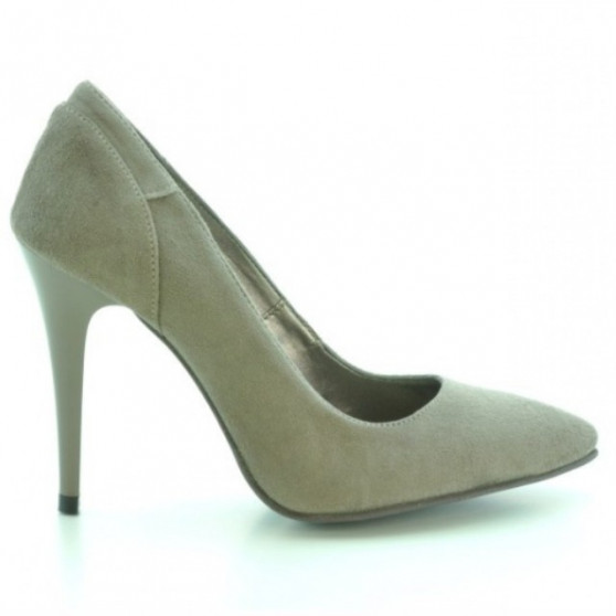 Pantofi eleganti dama 1230 capucino antilopa Pantofi eleganti dama 1230 capucino antilopa