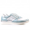 Pantofi sport dama 694 turcoaz sidef combinat