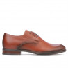 Pantofi eleganti adolescenti 371 a coniac