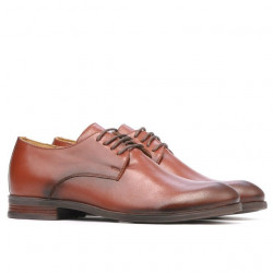 Pantofi eleganti adolescenti 371 a coniac