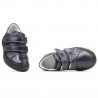 Pantofi copii mici 61c indigo