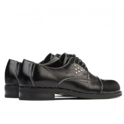 Pantofi casual dama 696 lac negru