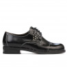 Pantofi casual dama 696 lac negru