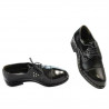 Pantofi casual dama 696 lac negru