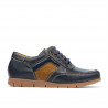 Pantofi copii 164 indigo+maro