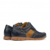 Pantofi copii 164 indigo+maro
