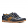 Pantofi copii 164 indigo+maro