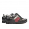 Pantofi copii 164 negru combinat
