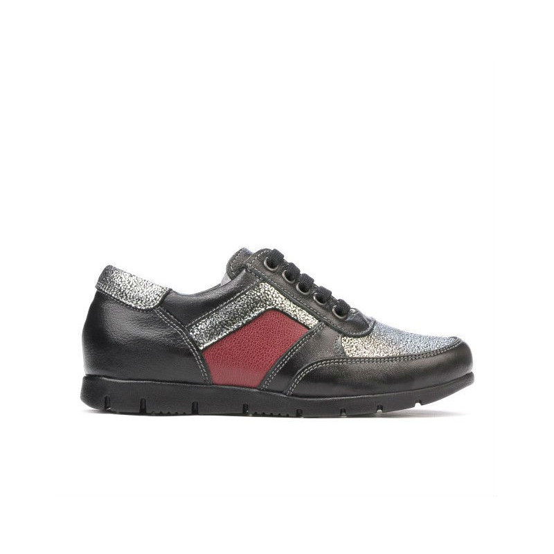 Pantofi copii 164 negru combinat