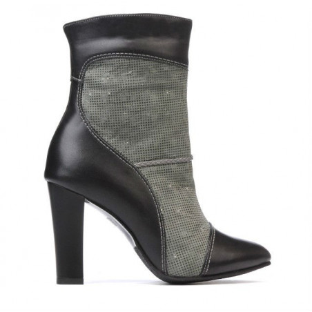 Ghete dama 1146 negru+gri sidef