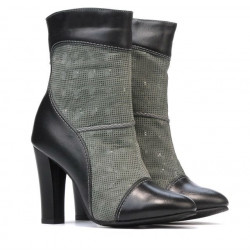 Ghete dama 1146 negru+gri sidef