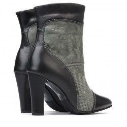 Ghete dama 1146 negru+gri sidef