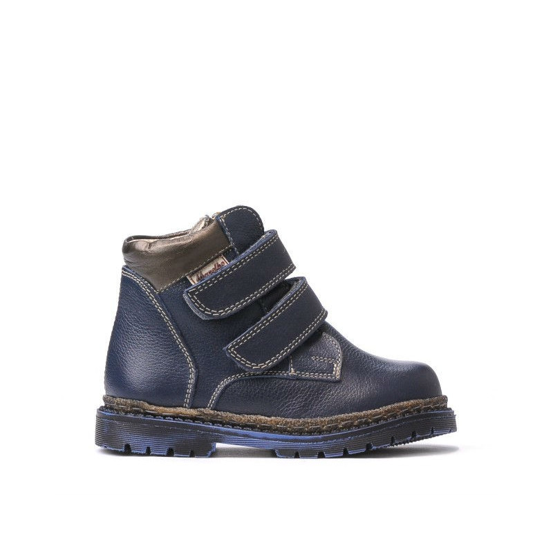 Ghete copii mici 37-1c indigo+aramiu
