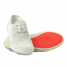 Pantofi casual dama 186 gri deschis velur