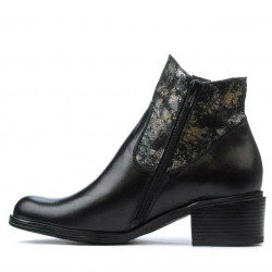 Ghete dama 3319 negru pastel