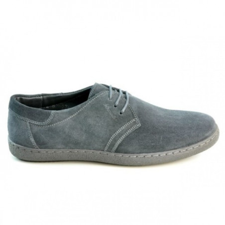 Pantofi casual barbati 774 antracit velur 