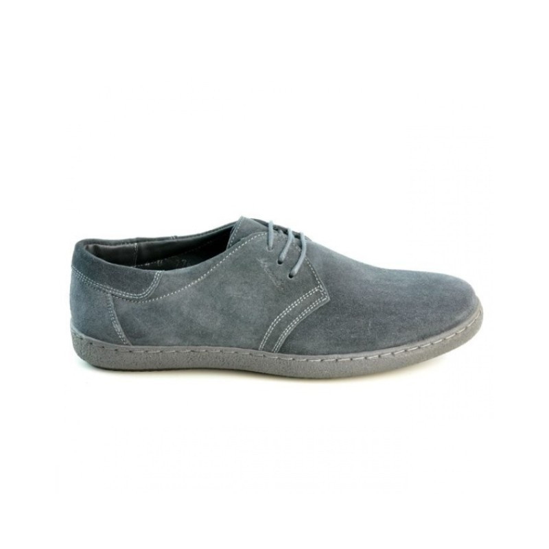 Pantofi casual barbati 774 antracit velur 