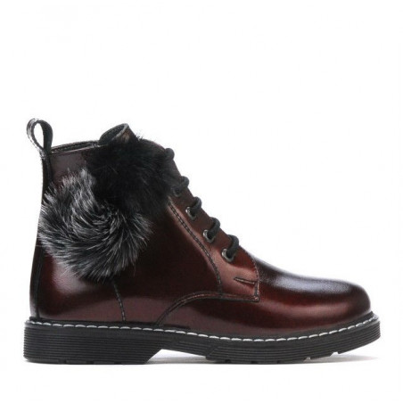 Gyerek bakancs 3010 bordó lakk