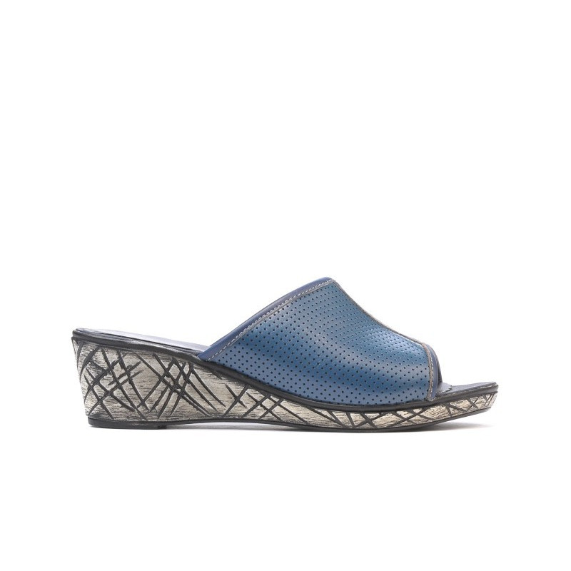 Sandale dama 5004p indigo perforat