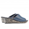 Sandale dama 5004p indigo perforat