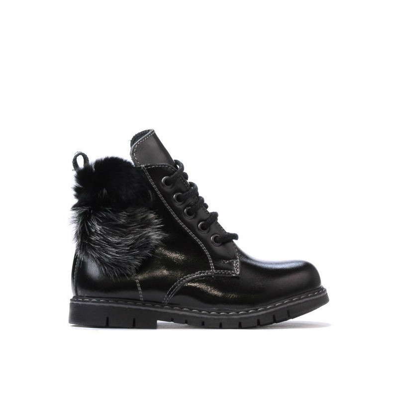 Kisgyermek csizma 38c fekete lakk