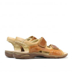 Sandale copii 322 maro+bej