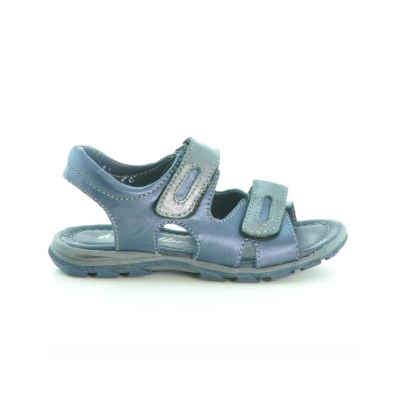 Sandale copii mici 11c indigo+gri
