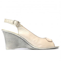 Sandale dama 596 bej sidef