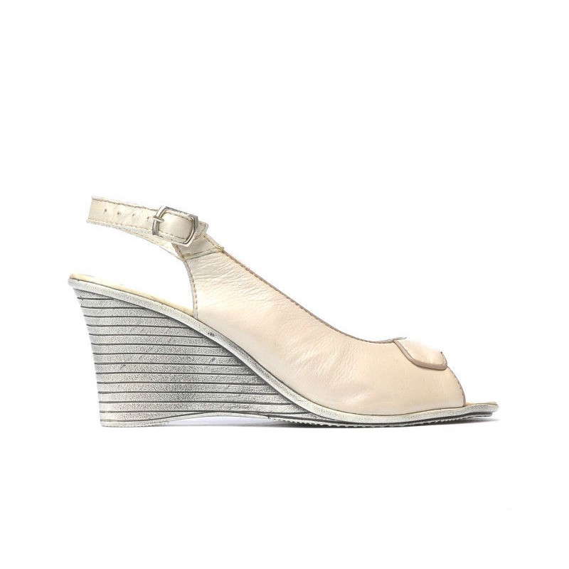 Sandale dama 596 bej sidef