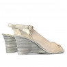 Sandale dama 596 bej sidef