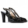 Sandale dama 1221 lac negru