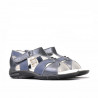Sandale copii mici 09c gri+indigo