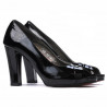 Sandale dama 1219 lac negru