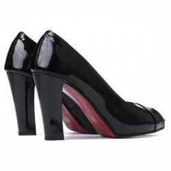 Sandale dama 1219 lac negru
