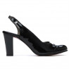 Sandale dama 1216 lac negru