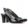 Sandale dama 1216 lac negru