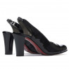 Sandale dama 1216 lac negru