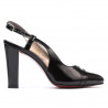 Sandale dama 1220 lac negru