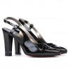 Sandale dama 1220 lac negru